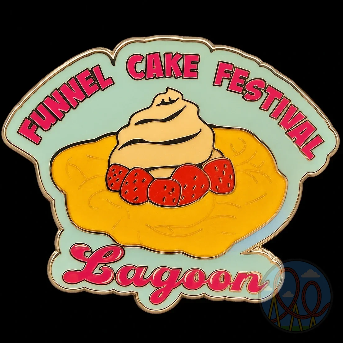 Lagoon – Funnel Cake Festival amusement park pin