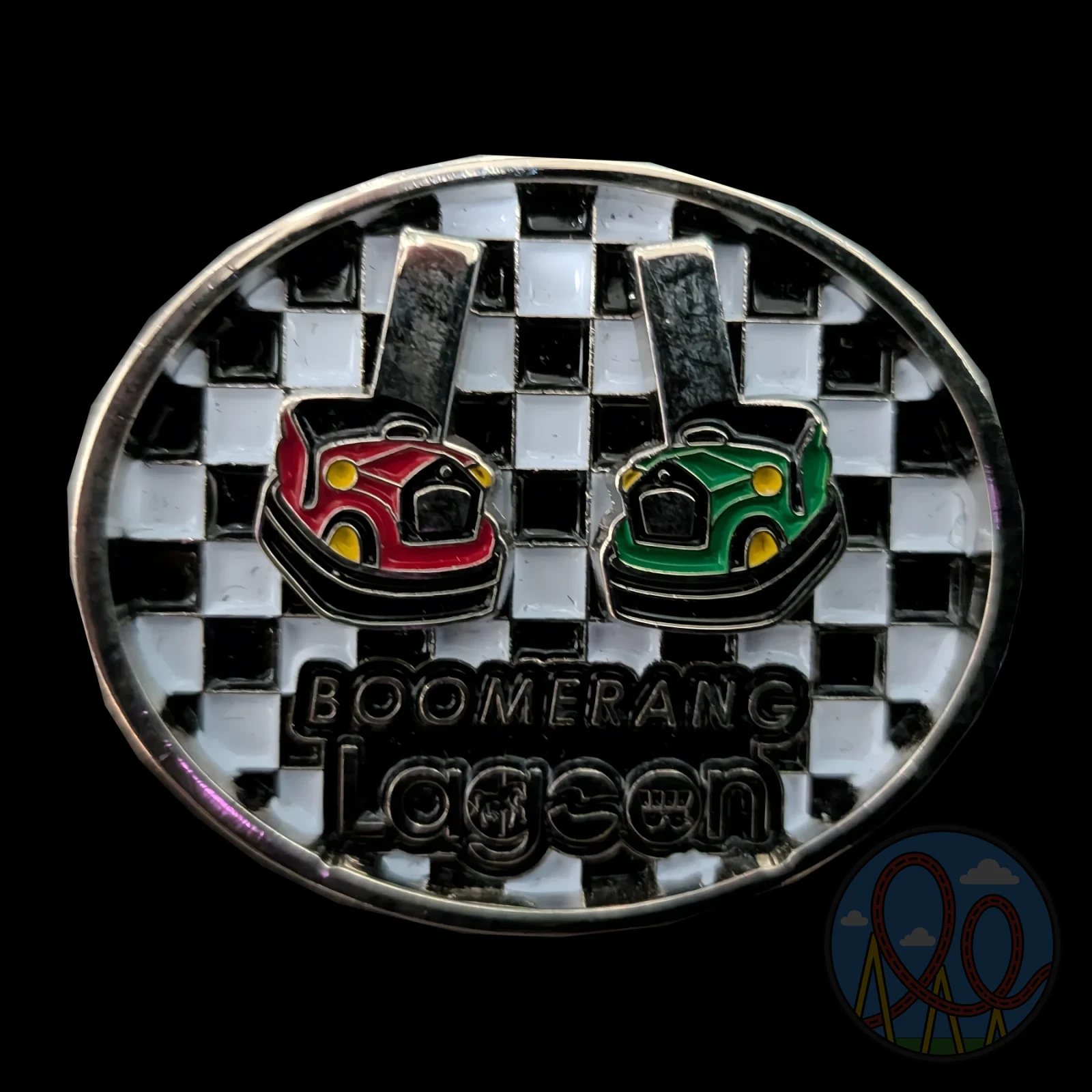 Boomerang Lagoon amusement park pin