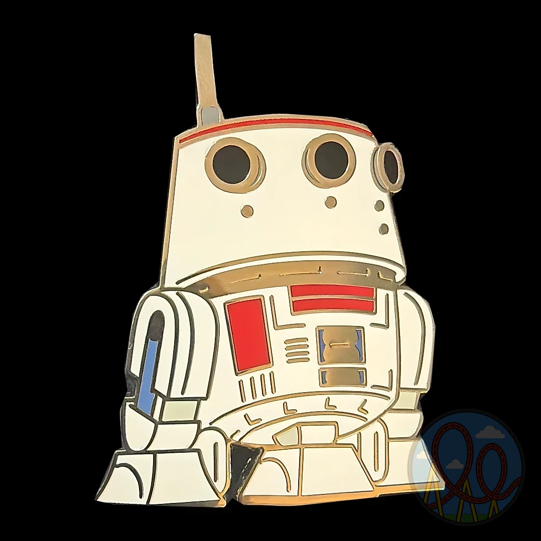 R5-D4 from Star Wars amusement park pin