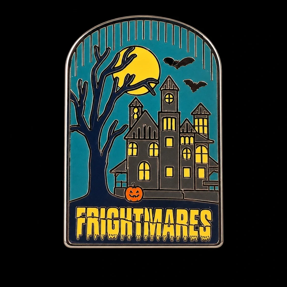 Frightmares – Moonlit Haunted Mansion amusement park pin