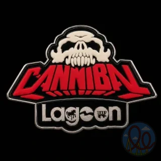 Cannibal – Skull Logo (Red Molded)