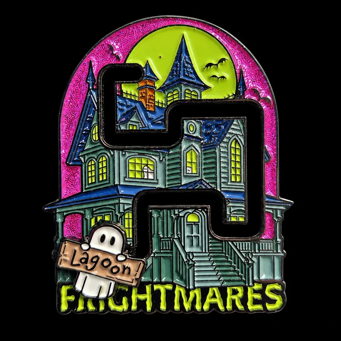 Frightmares – Haunted House Maze amusement park pin