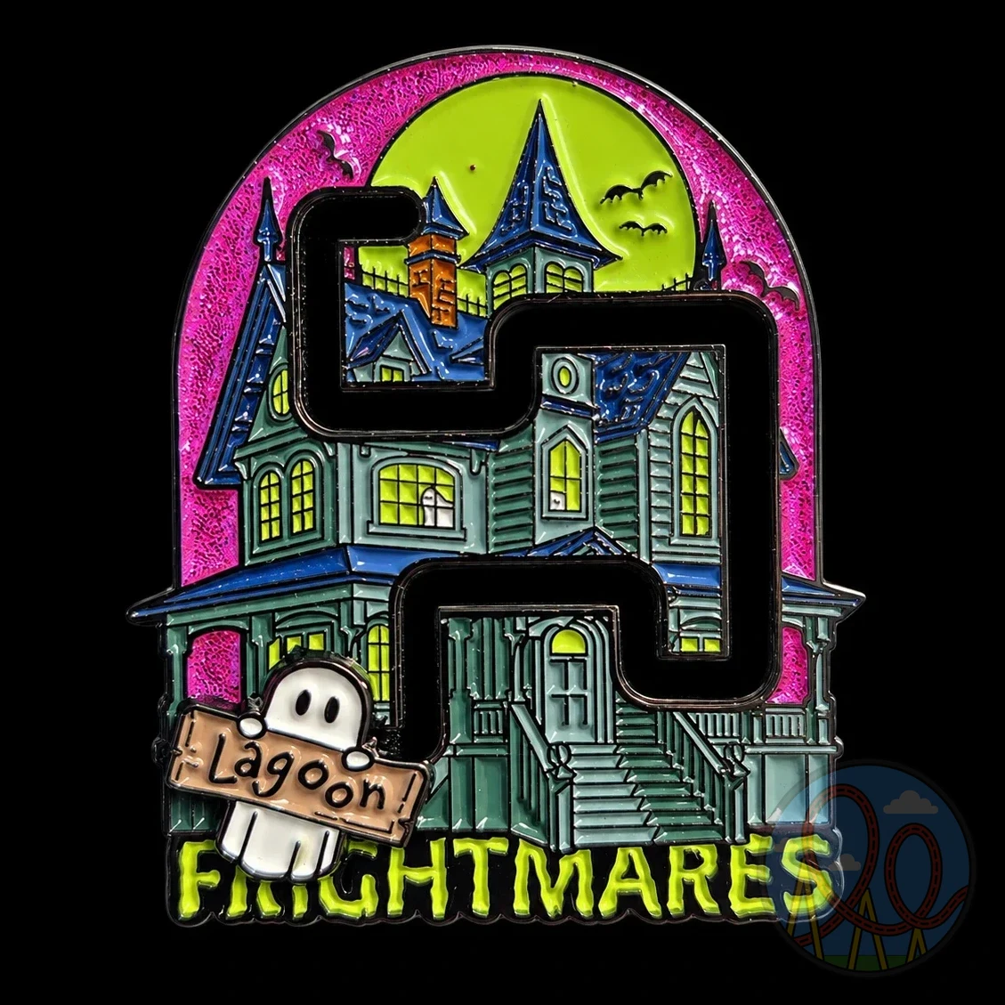Frightmares – Haunted House Maze amusement park pin