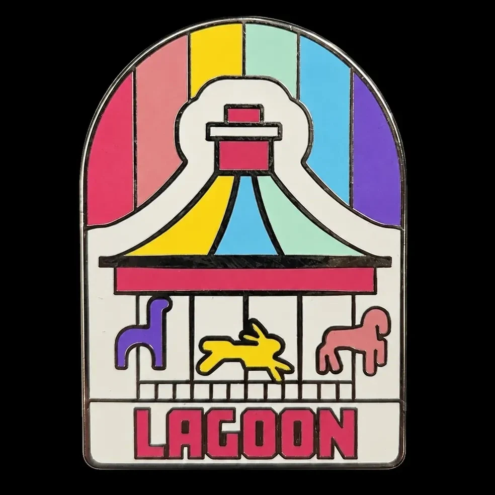 Lagoon amusement park pin