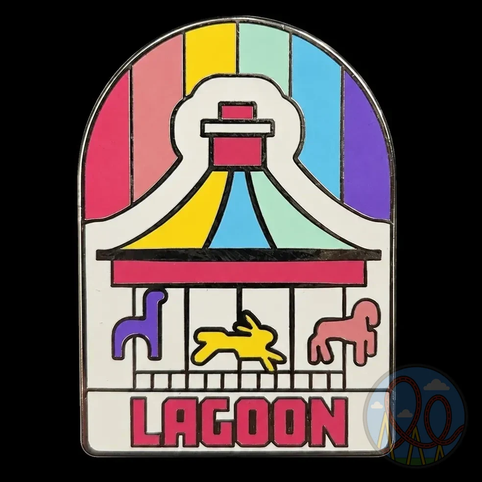 Lagoon amusement park pin