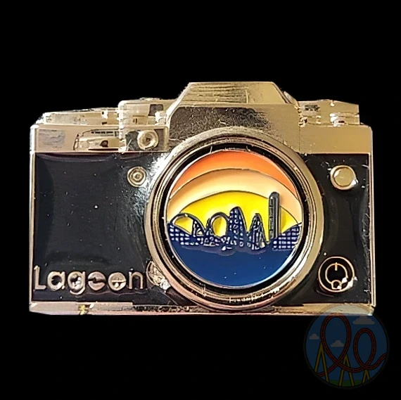 Coaster Camera amusement park pin