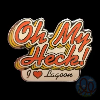Oh My Heck! I ❤️ Lagoon (Red)