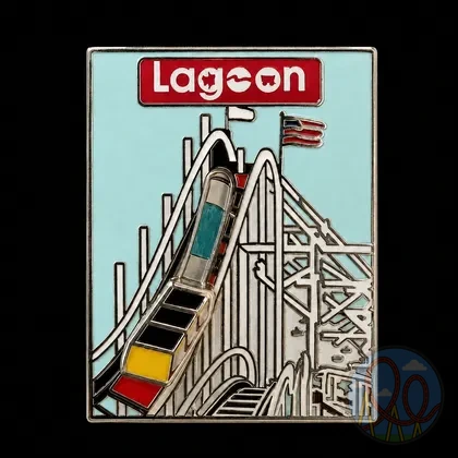 Lagoon – Wooden Coaster Moving Train