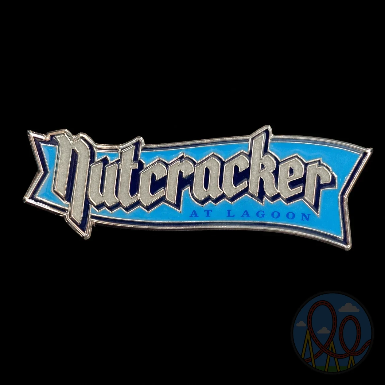 Nutcracker – Logo Banner amusement park pin