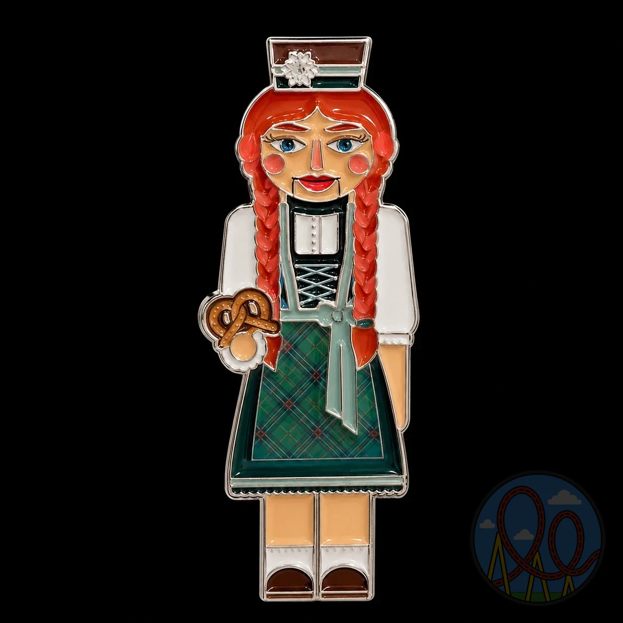 Nutcracker – Female Character amusement park pin