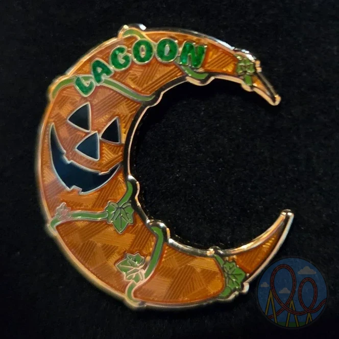 Lagoon (Pumpkin Moon) amusement park pin