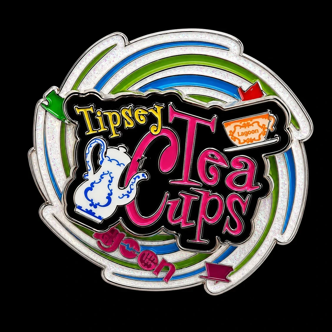 Lagoon – Tipsey Tea Cups amusement park pin