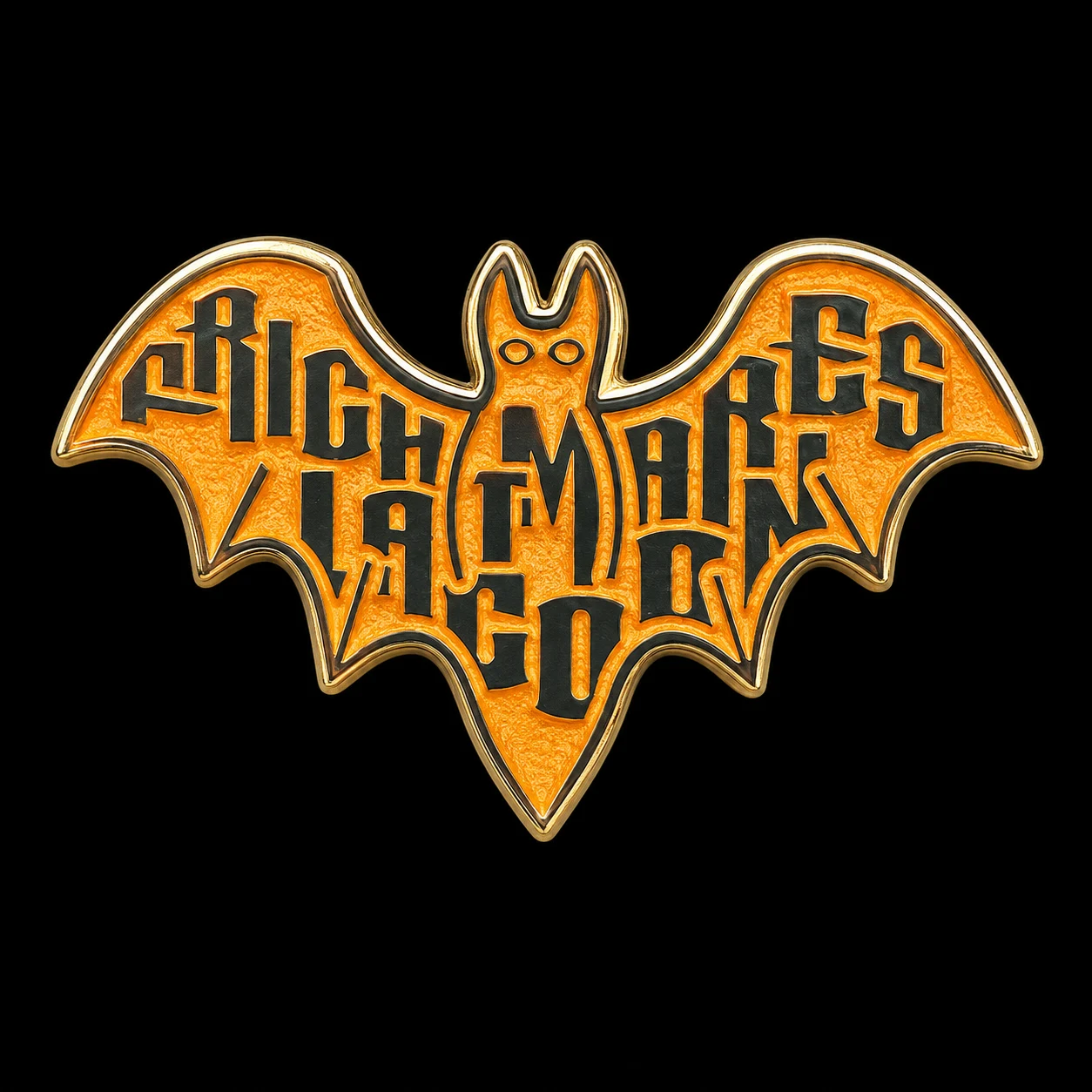 Lagoon Frightmares – Flying Bat amusement park pin
