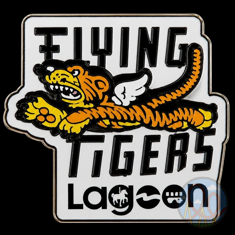 Flying Tigers amusement park pin