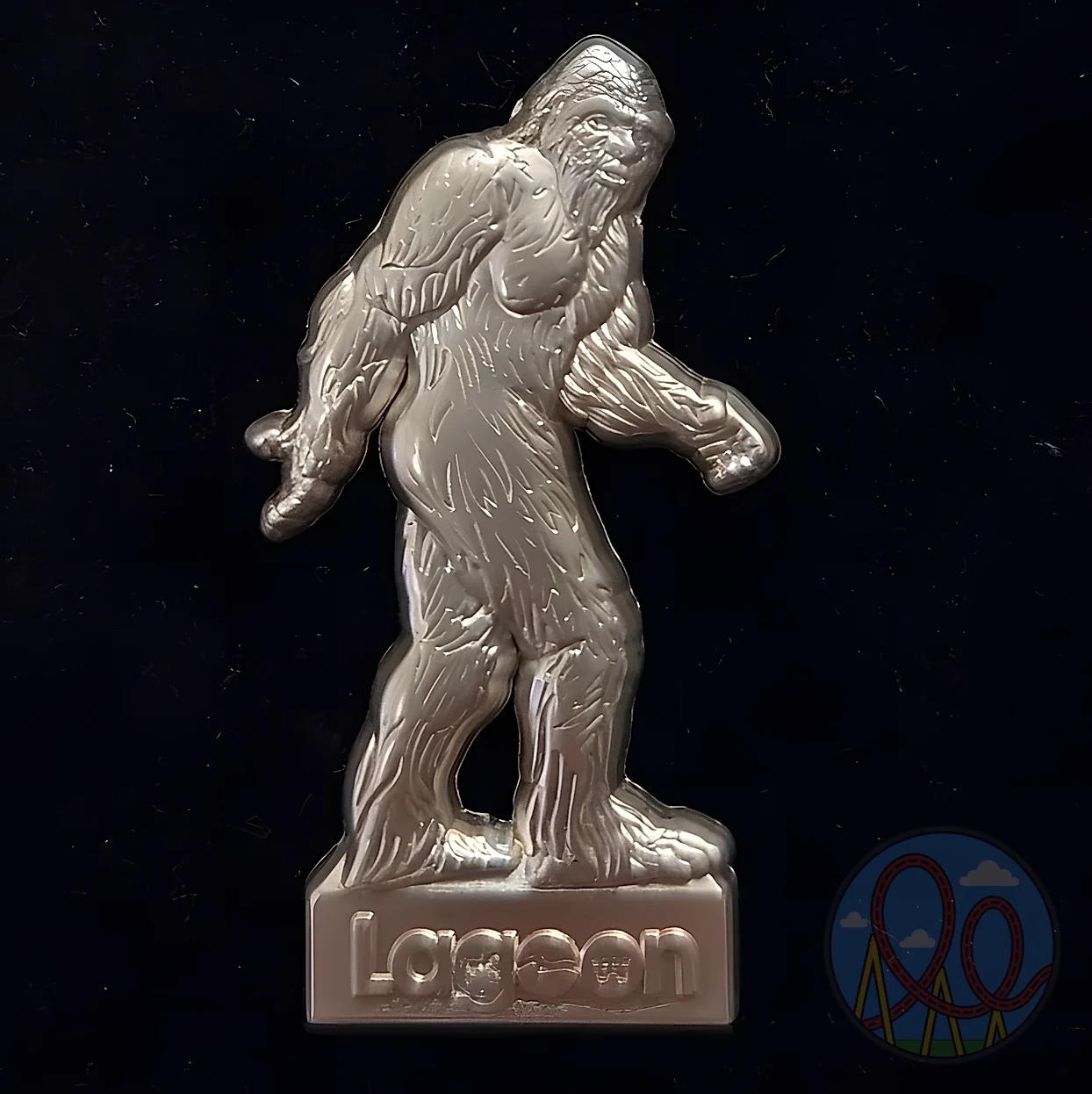 Big Foot amusement park pin