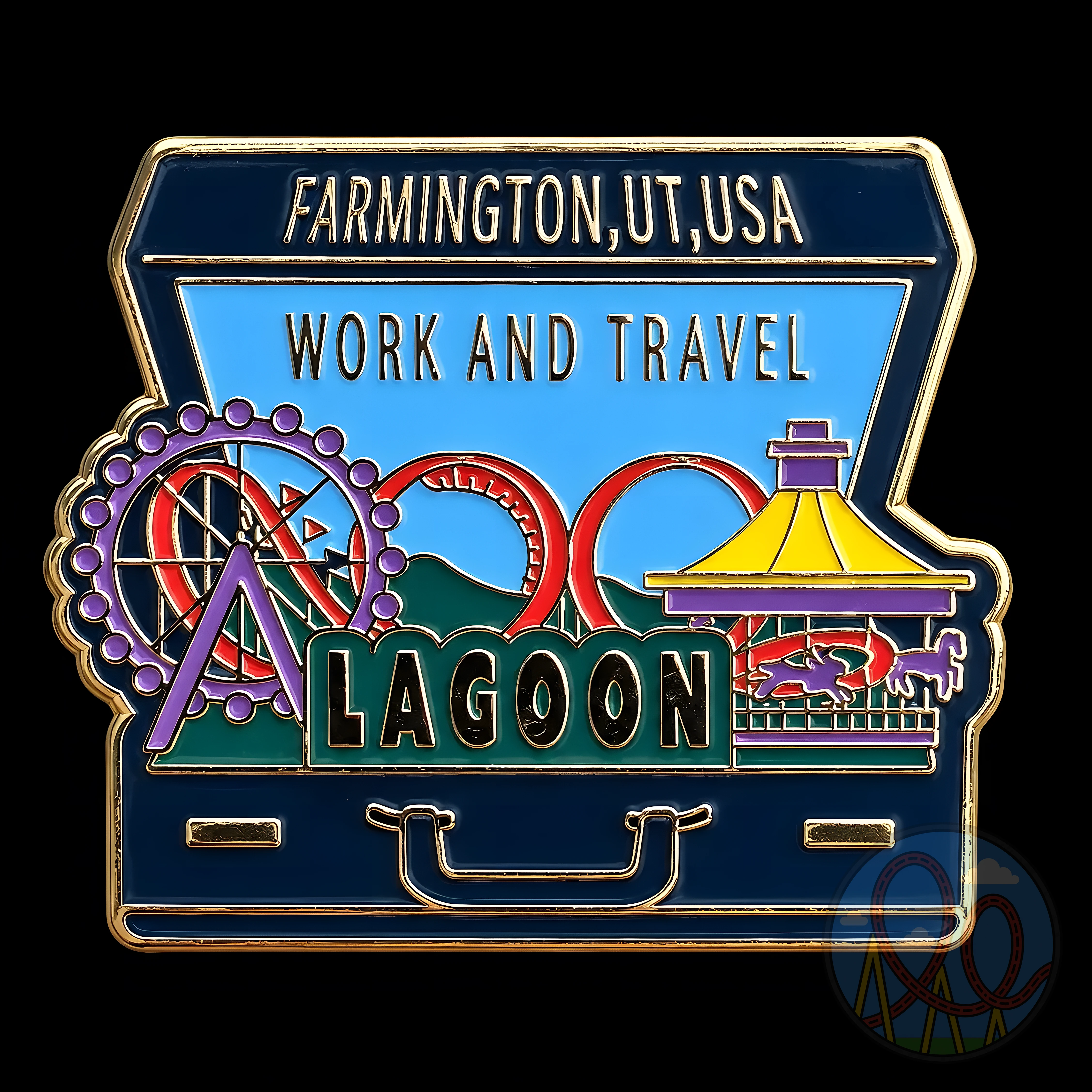 Lagoon Work and Travel Suitcase