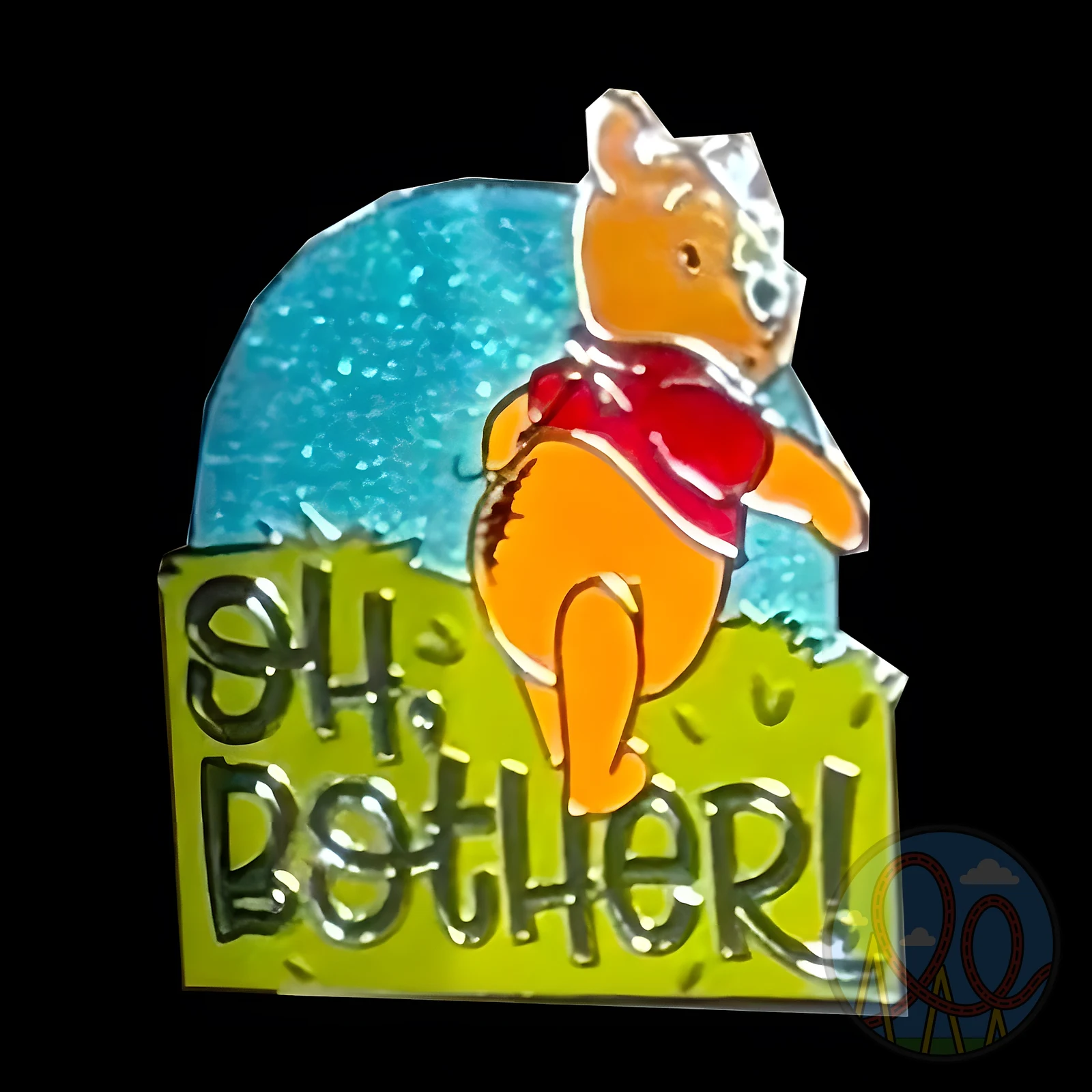 Winnie the Pooh | Oh, Bother! amusement park pin