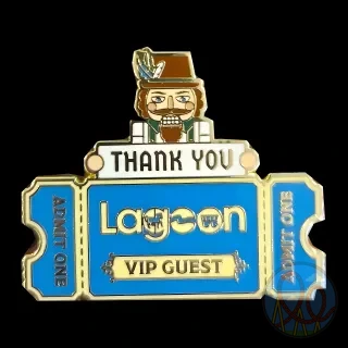Lagoon VIP Guest Pin