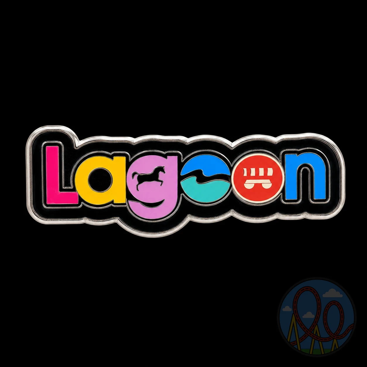 Lagoon amusement park pin