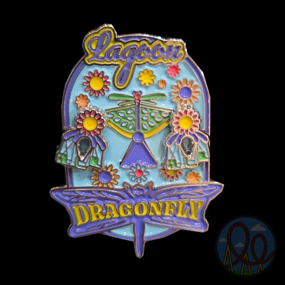 Dragon Fly amusement park pin