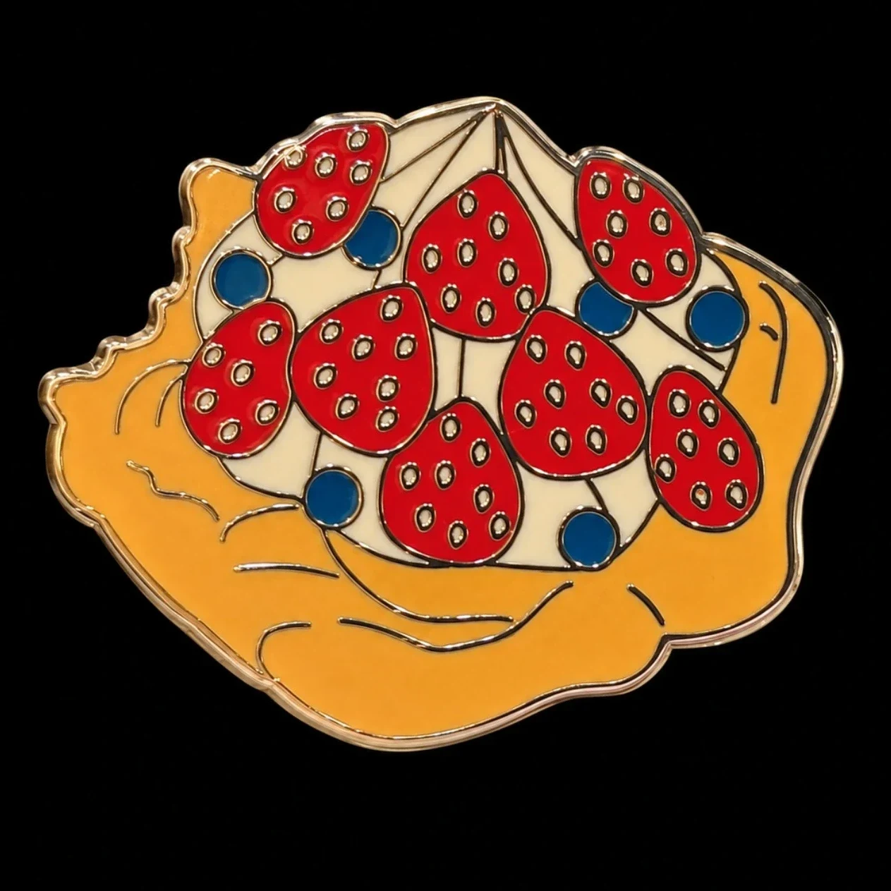 Lagoon – Berry Cream Pastry amusement park pin